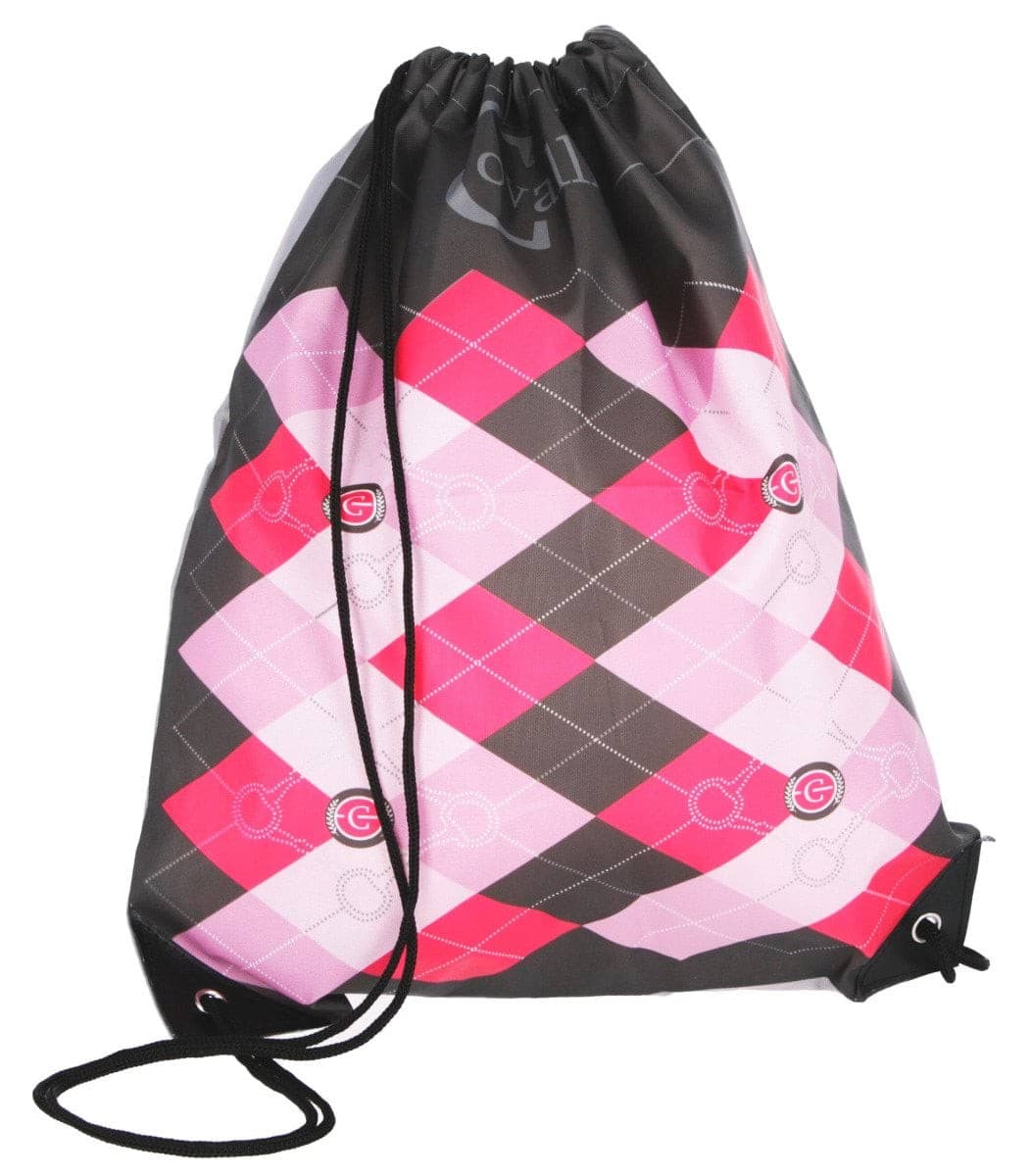 Worek zestaw do czyszczenia konia Lili różowy/szary Covalliero Kids