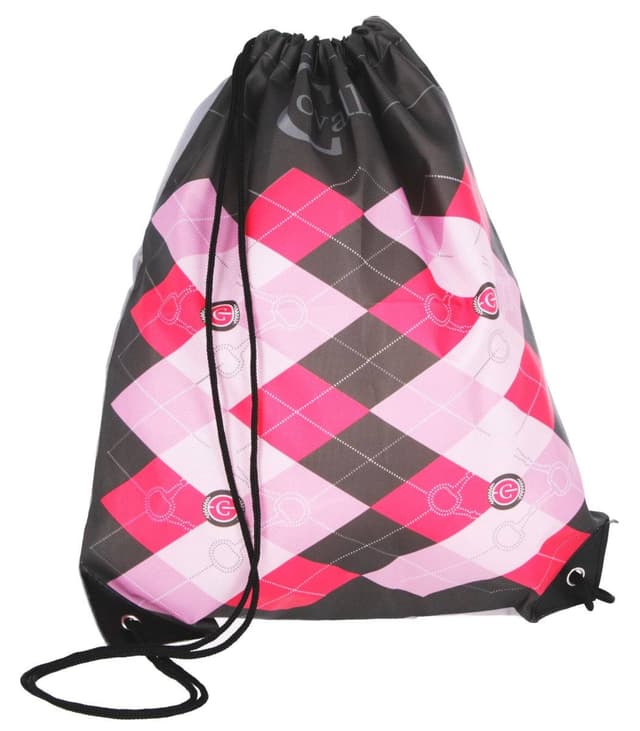 Worek zestaw do czyszczenia konia Lili różowy/szary Covalliero Kids