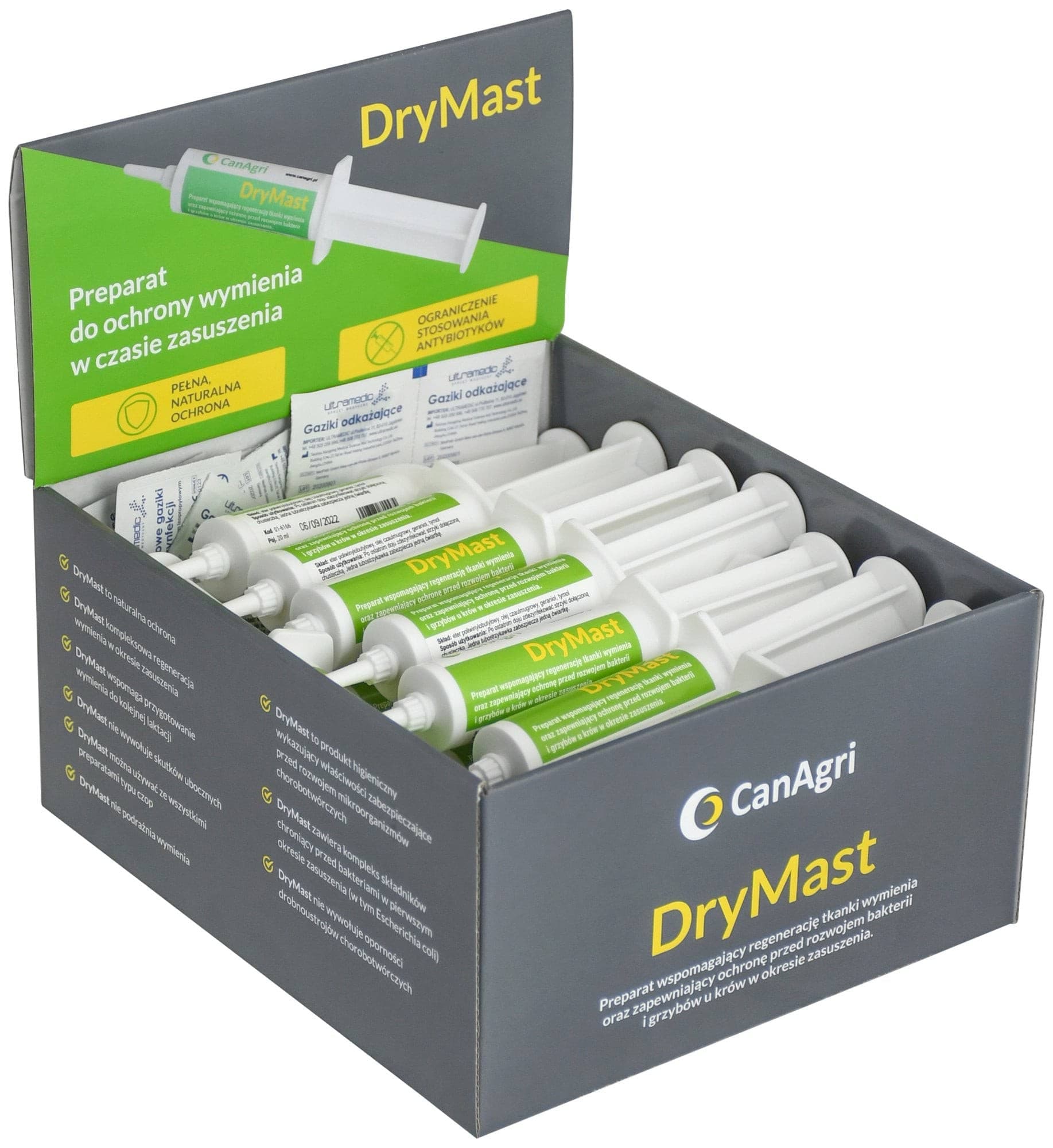 Preparat DryMast do ochrony wymienia w okresie zasuszenia