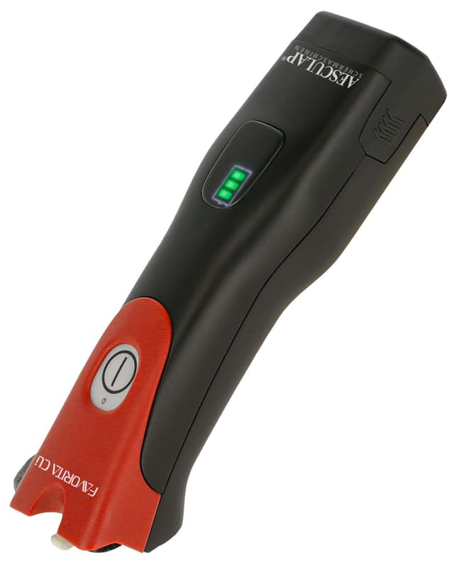 Weterynaryjna maszynka do strzyżenia Favorita Cli, czerwony