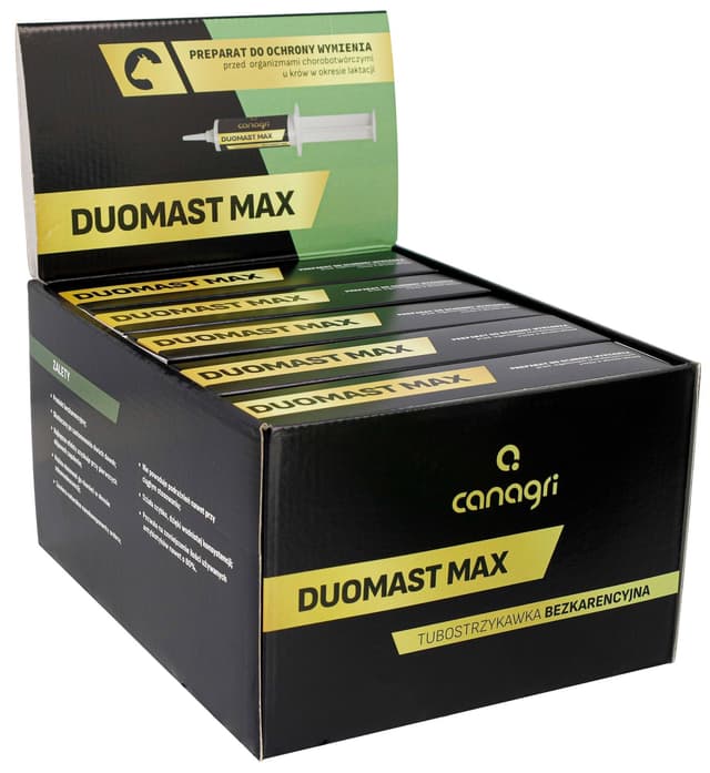 Preparat DuoMast Max do ochrony wymienia w laktacji 25 ml