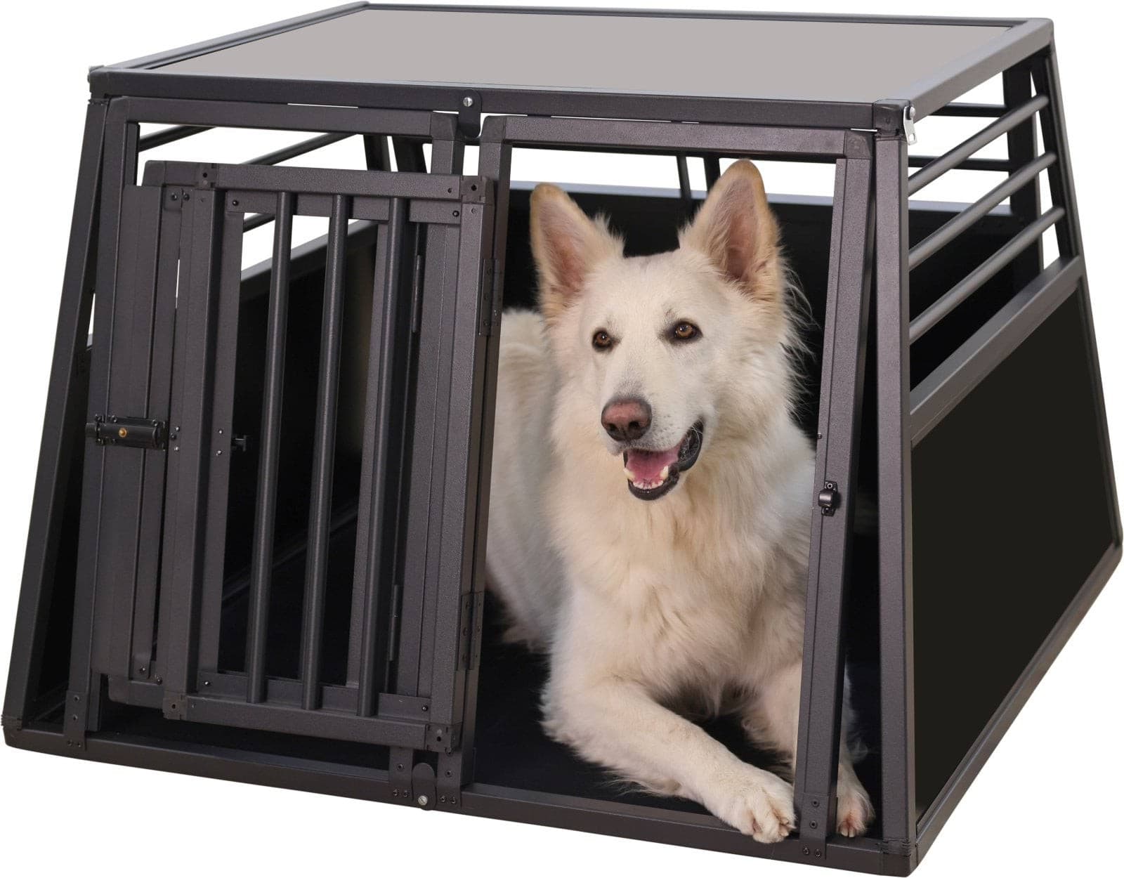 Klatka transportowa aluminiowa, 92x97x68 cm, Kerbl