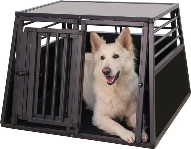 Klatka transportowa aluminiowa, 92x97x68 cm, Kerbl