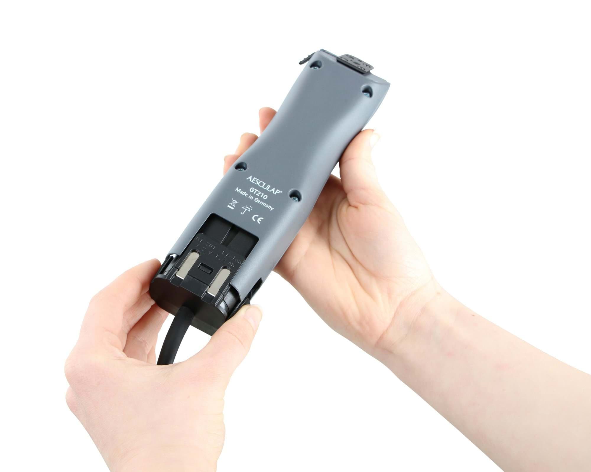 Maszynka do strzyżenia weterynaryjna Libra 2 akumulatory szary Aesculap