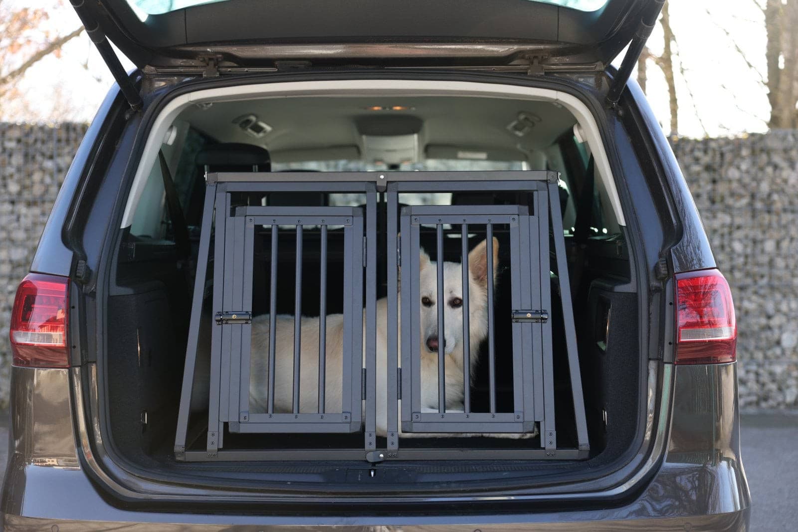 Klatka transportowa aluminiowa, 92x97x68 cm, Kerbl