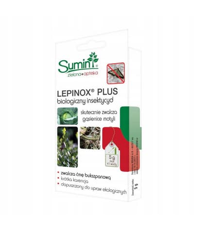 Sumin Lepinox Plus 15g na ćmę bukszpanową ekologiczny