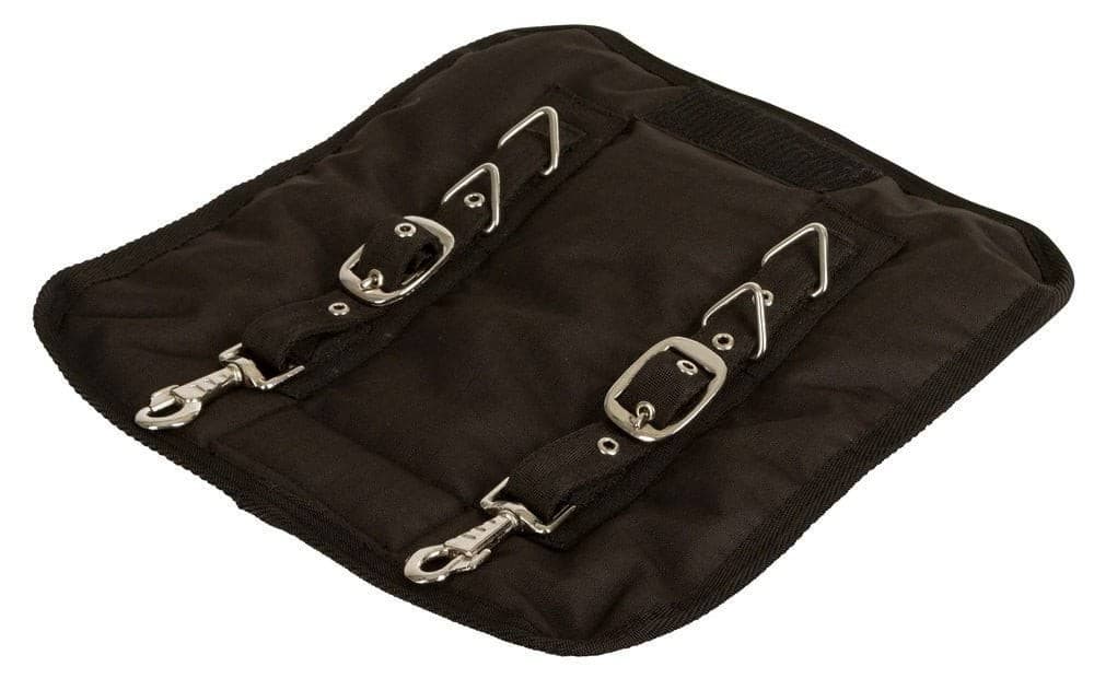 Przedłużka na klatkę piersiową do derek Covalliero czarna 30x30 cm