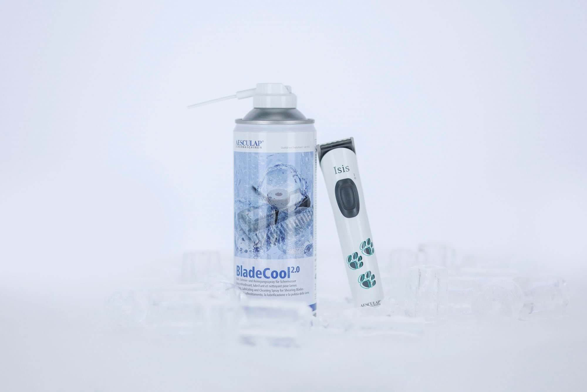 Spray 3 w 1 BladeCool 2.0 do maszynek - czyści, chłodzi, naoliwia 400 ml