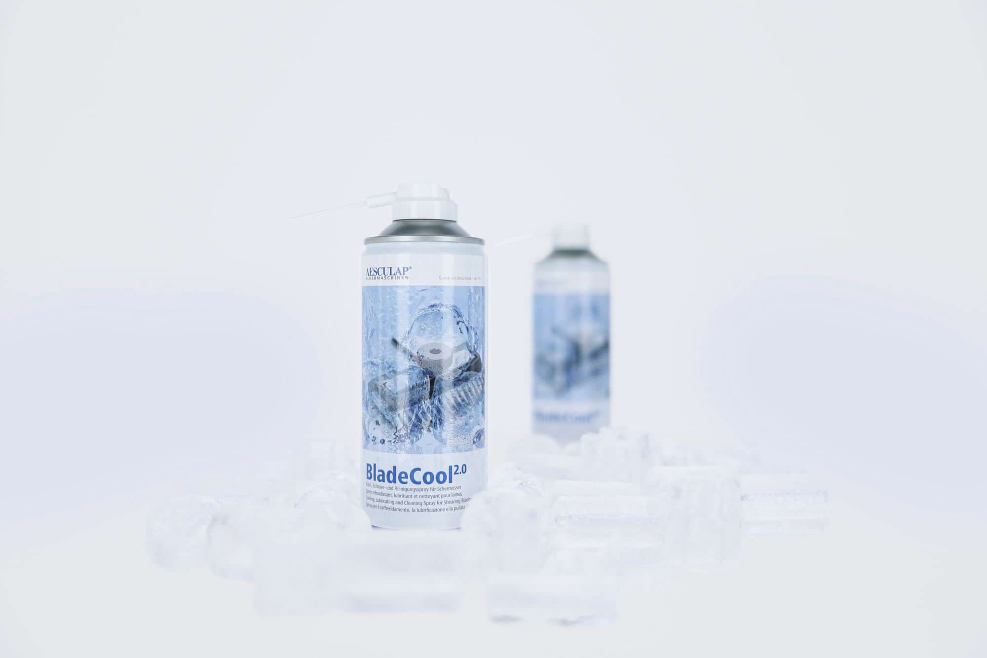 Spray 3 w 1 BladeCool 2.0 do maszynek - czyści, chłodzi, naoliwia 400 ml