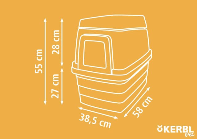 Królicza norka Bunny Base, zestaw kompletny 58x38,5x55 cm