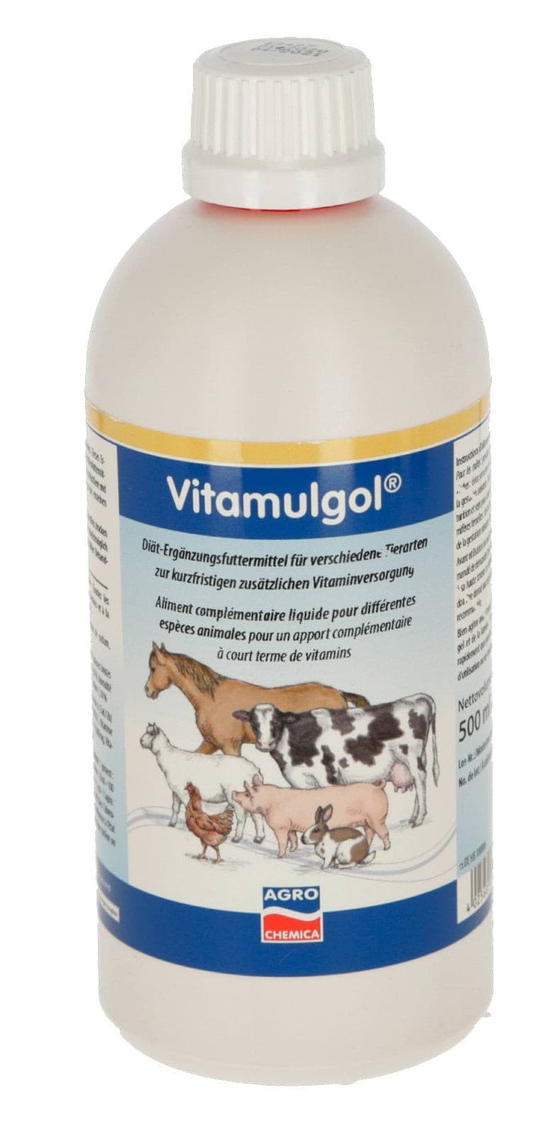 Vitamulgol® 500 ml preparat uzupełniający witaminy dla zwierząt