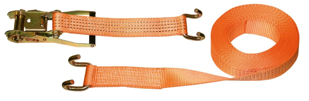 Pas transportowy z napinaczem 8m x 50mm, 4000 kg, pomarańczowy Kerbl
