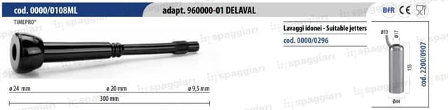 Guma strzykowa Alfa Laval 10 mm dziesiątka Z Spaggiari 4 szt.