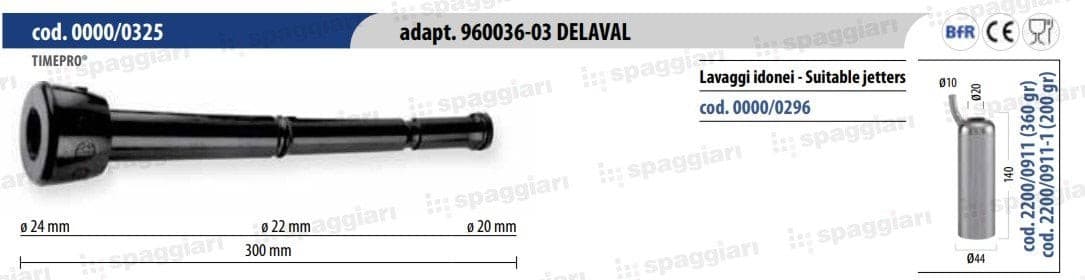 Guma strzykowa Alfa Laval 960036 Anatomic 20 mm 4 sztuki Spaggiari