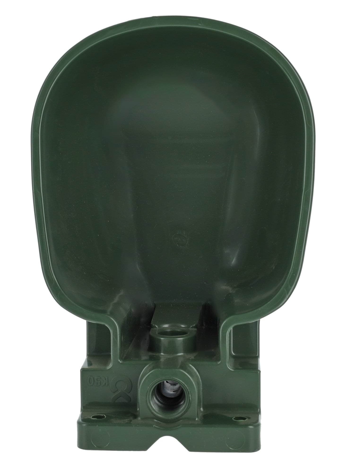 Miska do poidła K50 dla bydła i koni, tworzywo sztuczne, oliwkowa