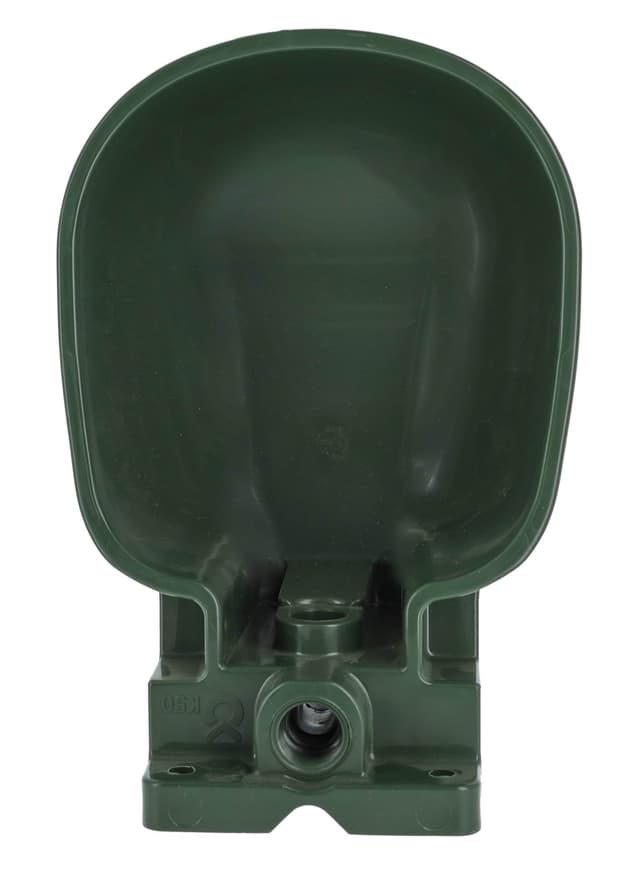 Miska do poidła K50 dla bydła i koni, tworzywo sztuczne, oliwkowa