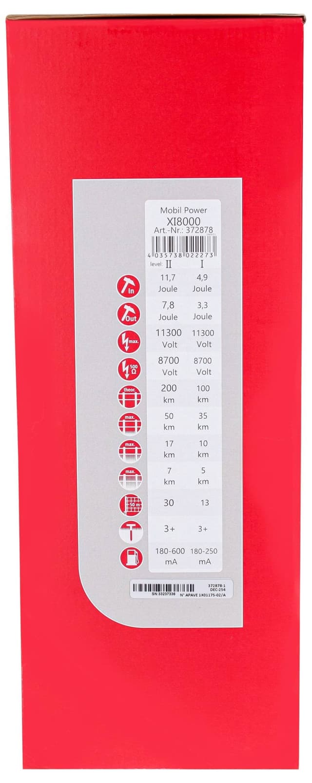 Elektryzator uniwersalny DUO Power XI 8000 - 12 J, AKO