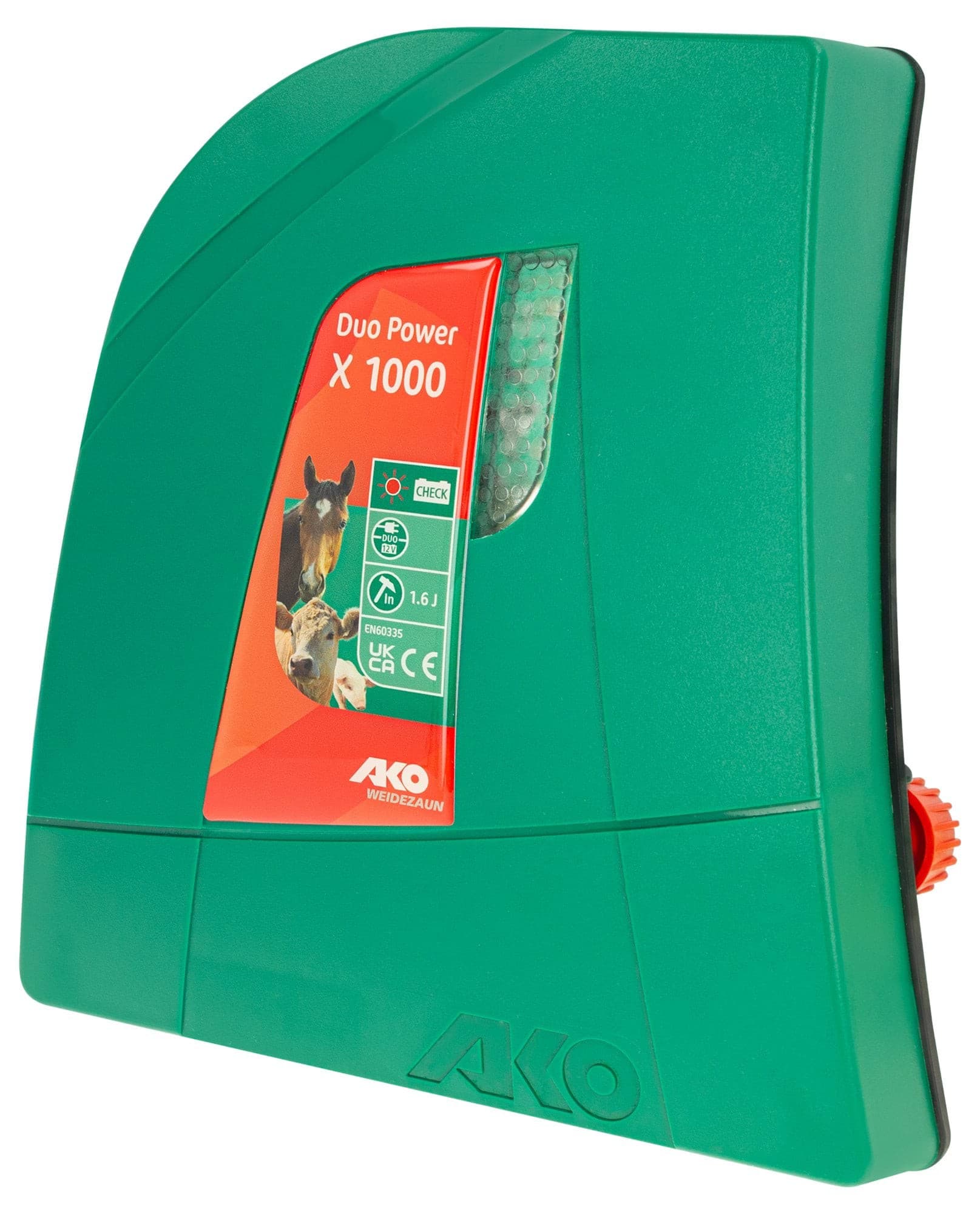 Elektryzator DUO Power X1000, uniwersalny, 1.6 J, AKO