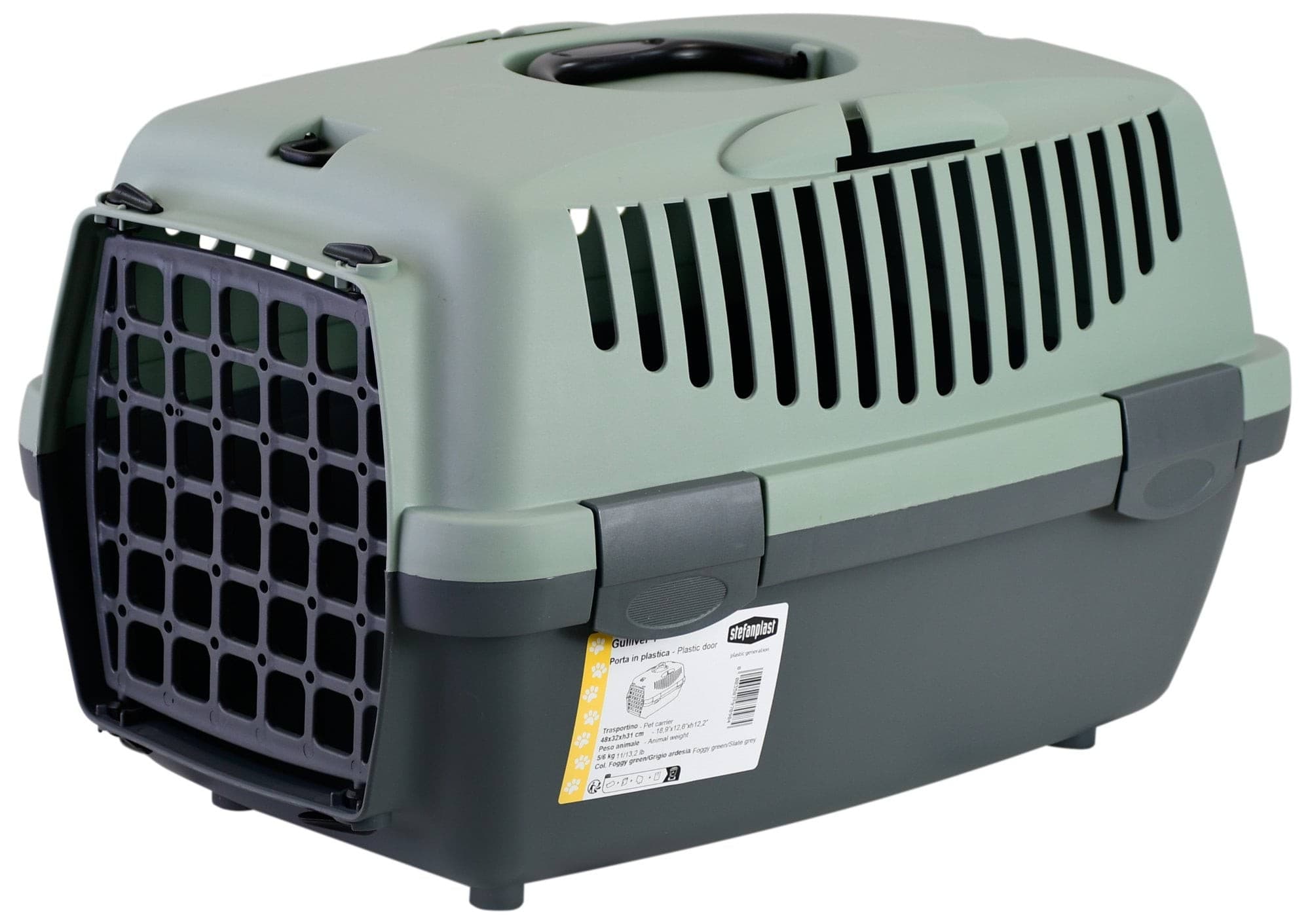 Transporter Gulliver 1 plastikowy dla kota i małego psa 48x32x31 cm