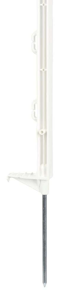 Palik ogrodzeniowy polipropylenowy 105 cm biały 60 szt.