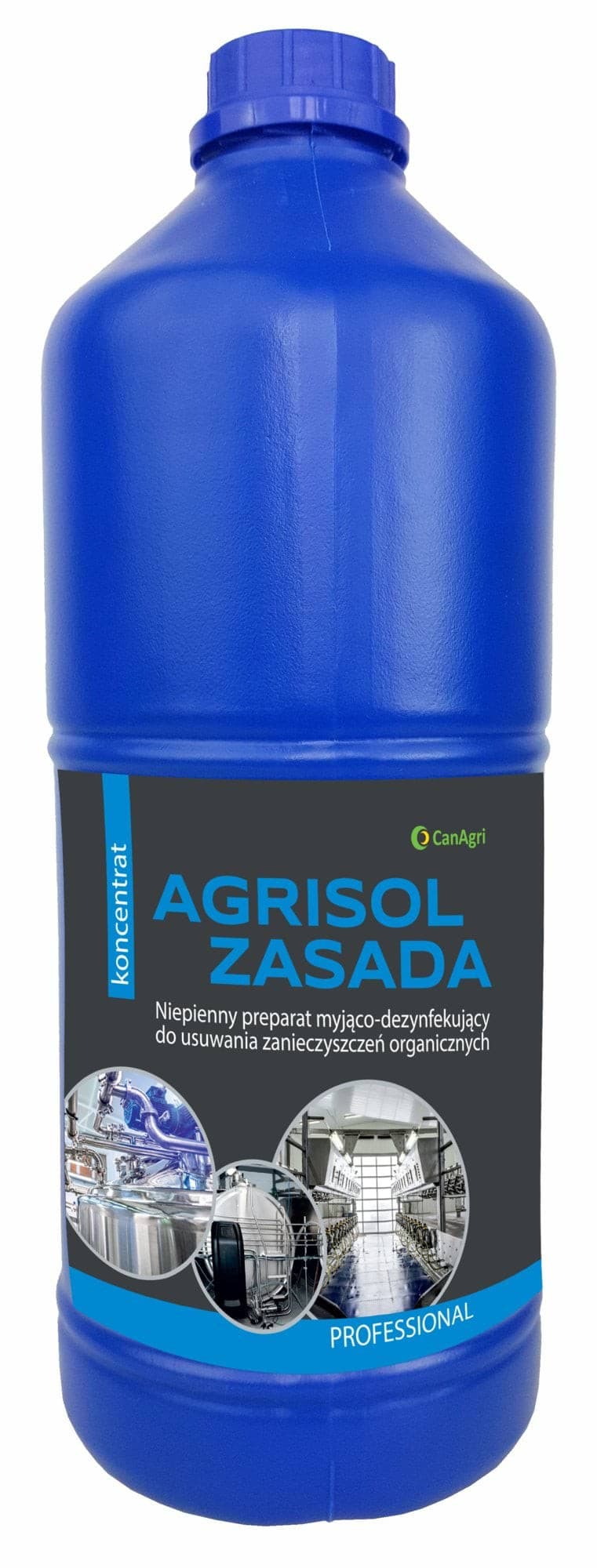 Agrisol Zasada preparat myjąco-dezynfekujący 2 kg Can Agri