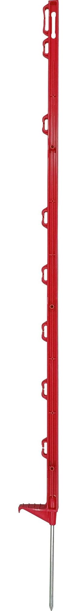 Palik ogrodzeniowy z polipropylenu BASIC 105 cm czerwony