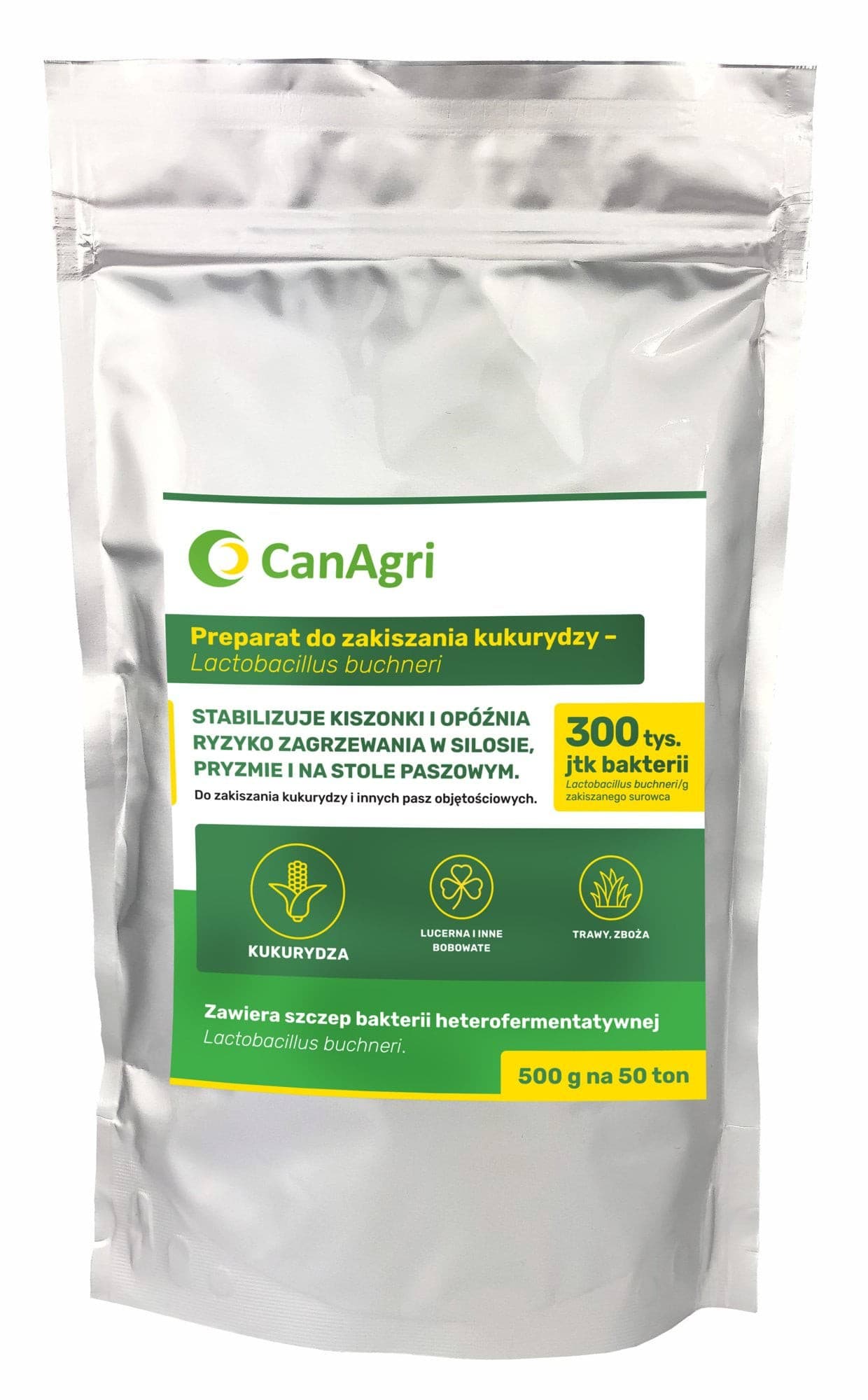 Inokulant do zakiszania kukurydzy Lactobacillus buchneri 500g