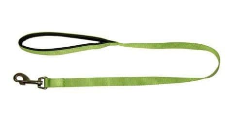 Smycz dla psa Miami z uchwytem SoftGrip, 100 cm x 20 mm, zielona, Kerbl