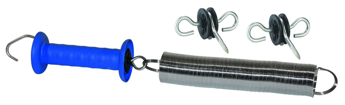 Zestaw bramowy Classic z dwoma izolatorami, niebieski, 5 m