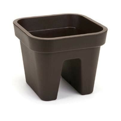 Donica balustradowa lobelia 45cm mokka