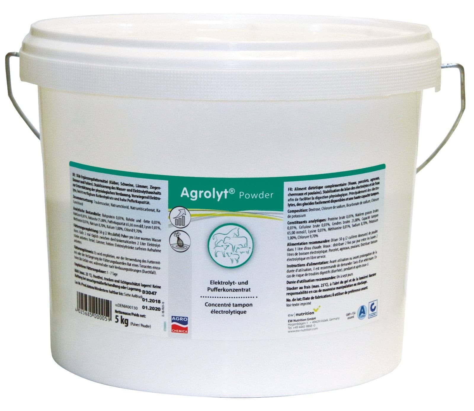 Agrolyt® 5kg Elektrolity dla cieląt prosiąt jagniąt źrebiąt