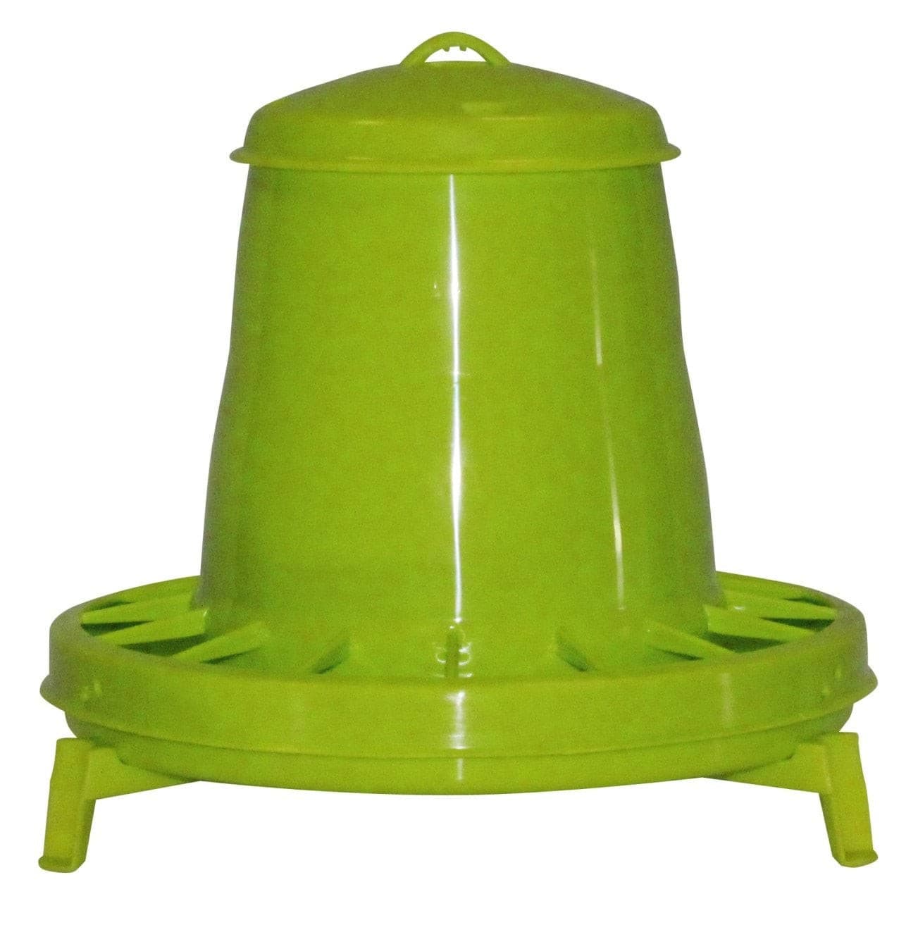 Karmidło automatyczne Novital 5,25 l z nóżkami zielone