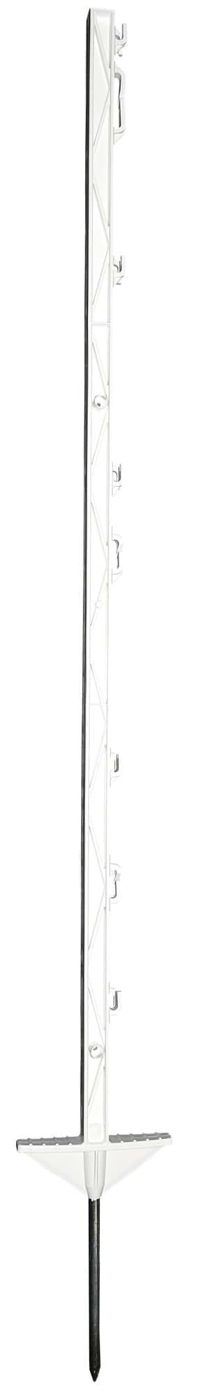 Palik ogrodzeniowy CLASSIC 105 cm biały polipropylen podwójna stopka Kerbl