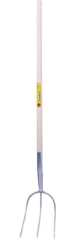 Widły Kerbl 135 cm z drewnianym trzonkiem, 3 zęby