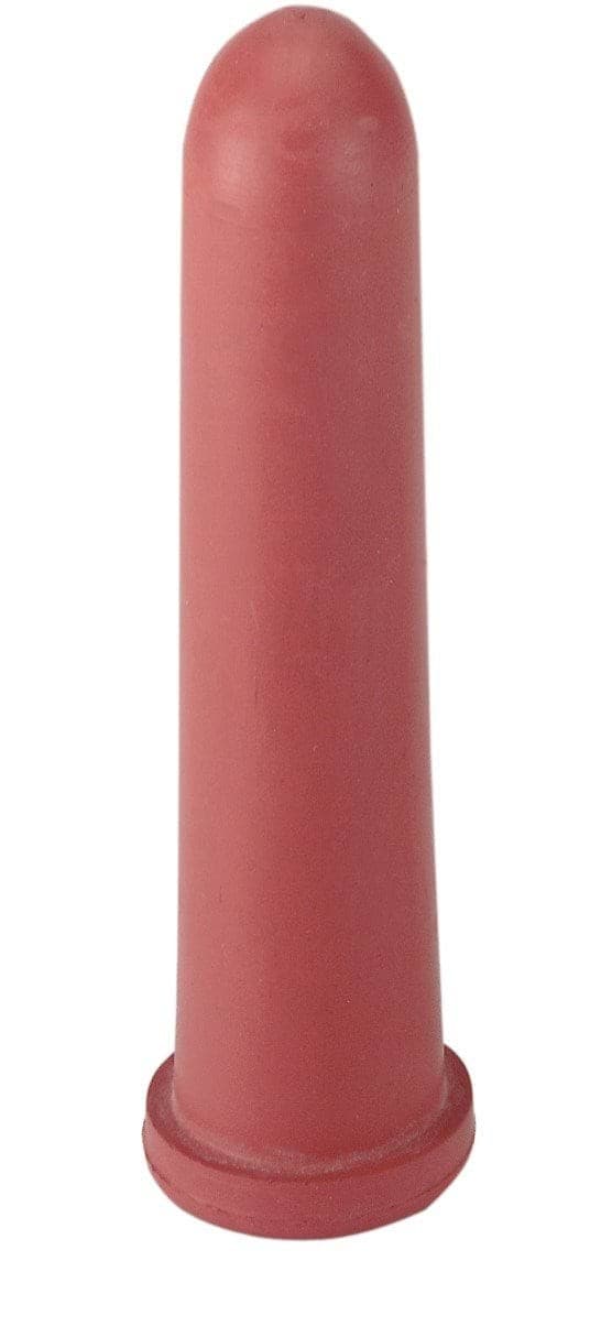 Smoczek gumowy do pojenia cieląt, 120 mm, czerwony, do wiadra