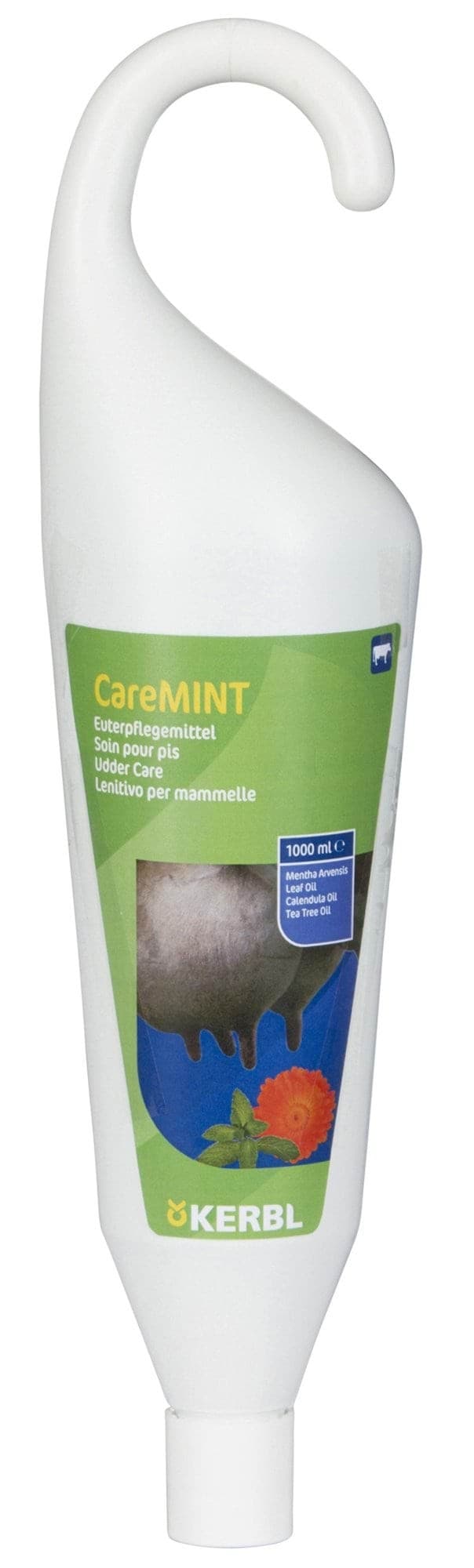 Żel do wymion z olejem nagietkowym i herbacianym CareMint 1000ml Kerbl
