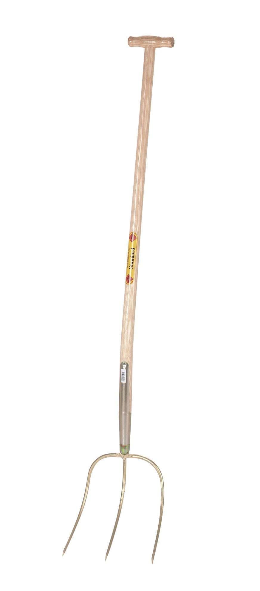 Widły jesionowe KERBL 110 cm, 3 zęby, 28x25 cm