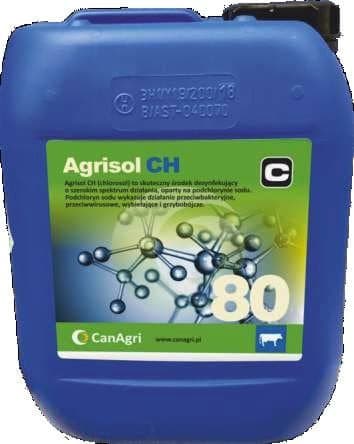 Preparat do dezynfekcji Agrisol CH, koncentrat 4 kg, Can Agri