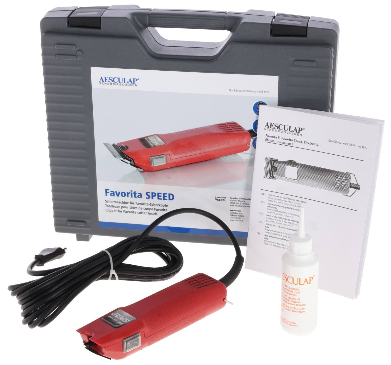 Maszynka do strzyżenia Favorita Speed dla małych zwierząt