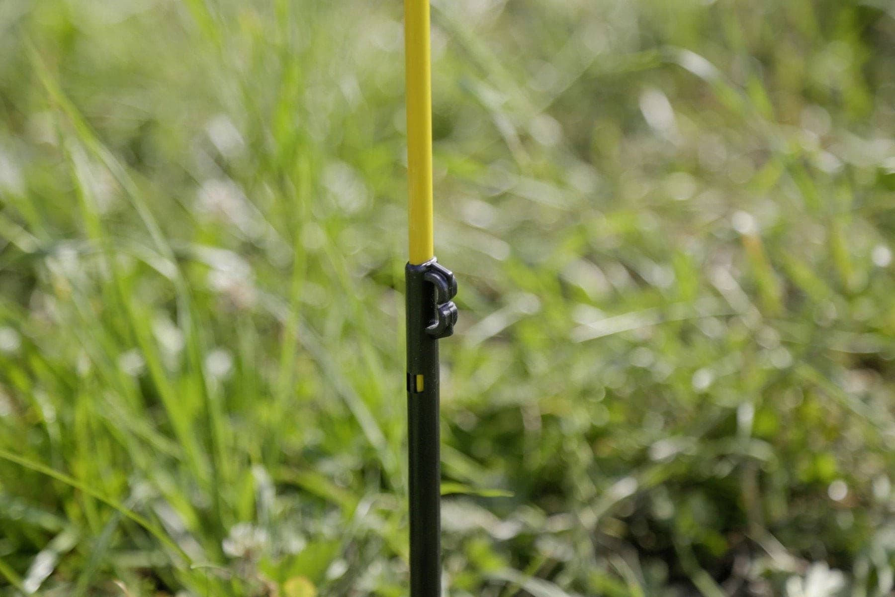 Palik ogrodzeniowy owalny z włókna szklanego, 106 cm, żółty, 10 x 6 mm, 10 szt., Kerbl