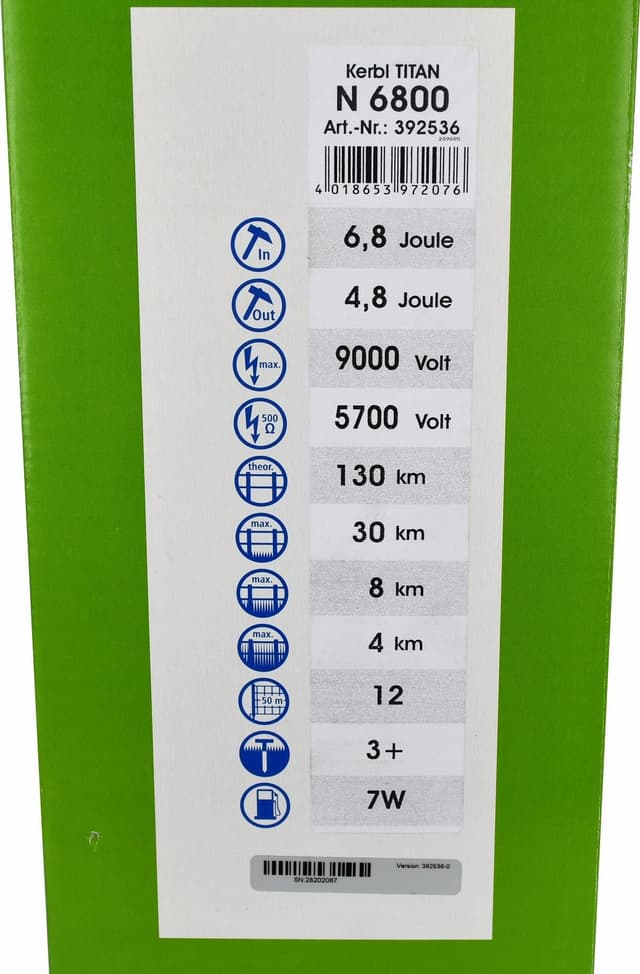 Elektryzator sieciowy TITAN N 6800, dla różnych zwierząt