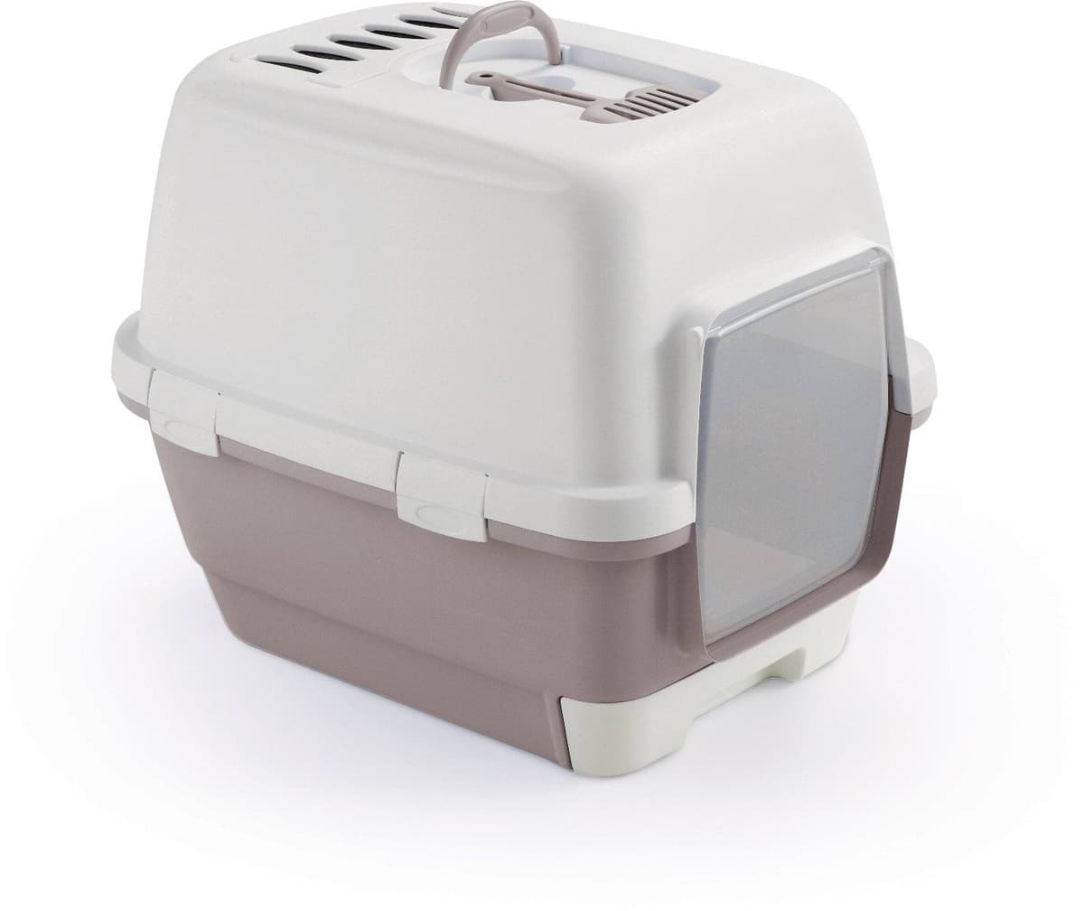 Kuweta Cathy Clever & Smart z filtrem, różowa, 58 x 45 x 48 cm, Stefanplast