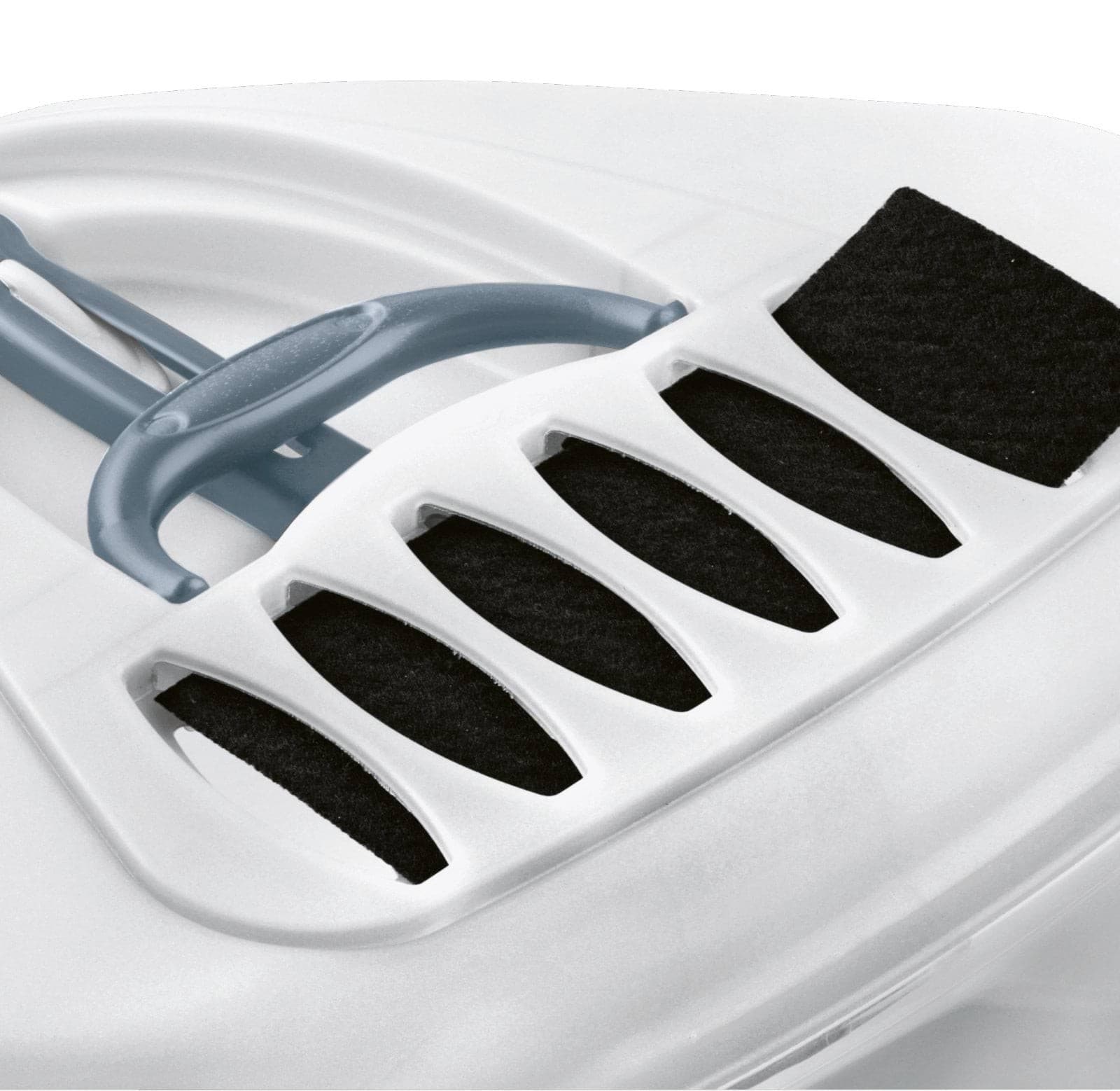 Kuweta narożna Sprint Corner Plus, biały/niebieski, 40 x 56 x 40 cm, Stefanplast