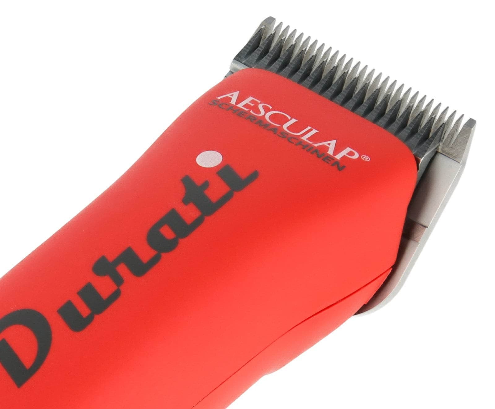 Maszynka do strzyżenia małych zwierząt Durati, 2 akumulatory, czerwony, Aesculap