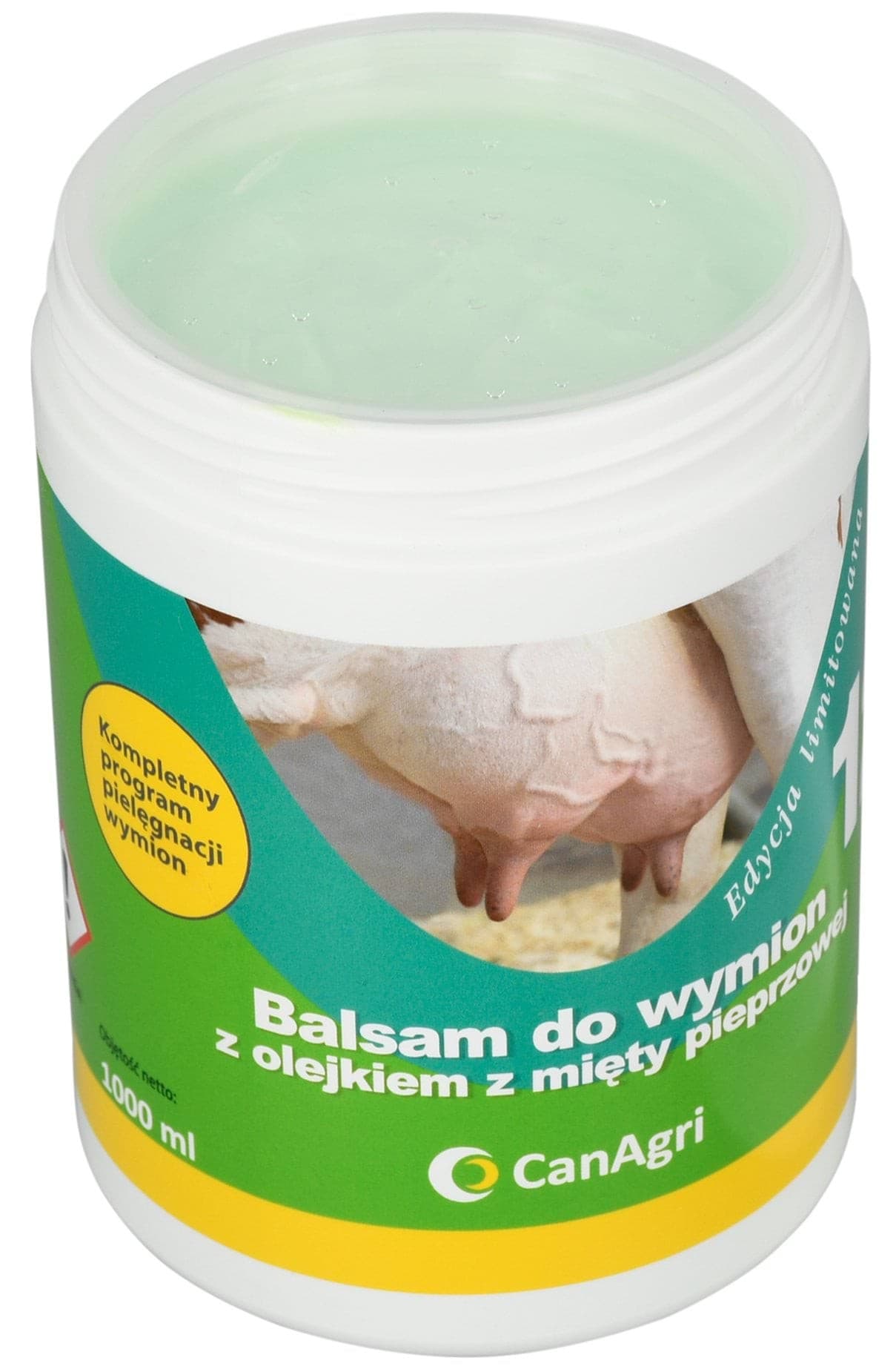Balsam do wymion z olejkiem z mięty pieprzowej 1000 ml Can Agri