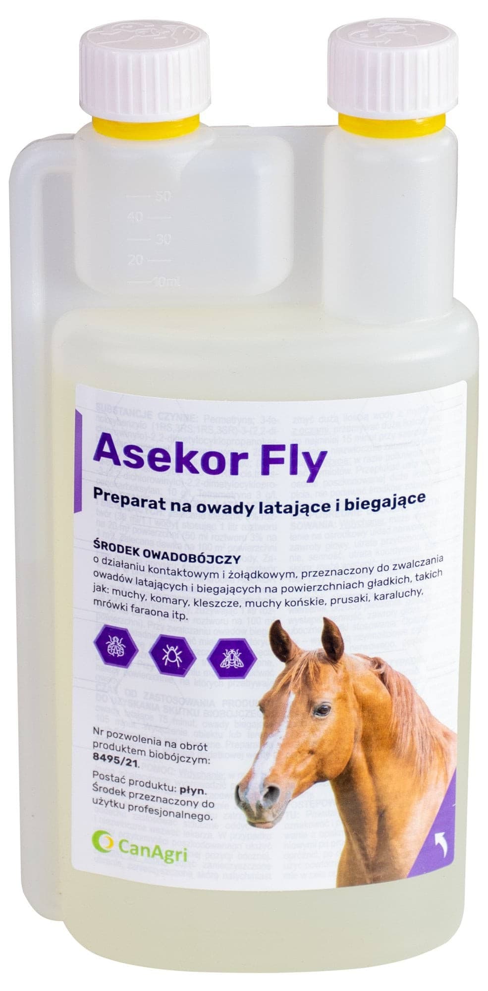 ASEKOR FLY - Preparat na owady latające i biegające