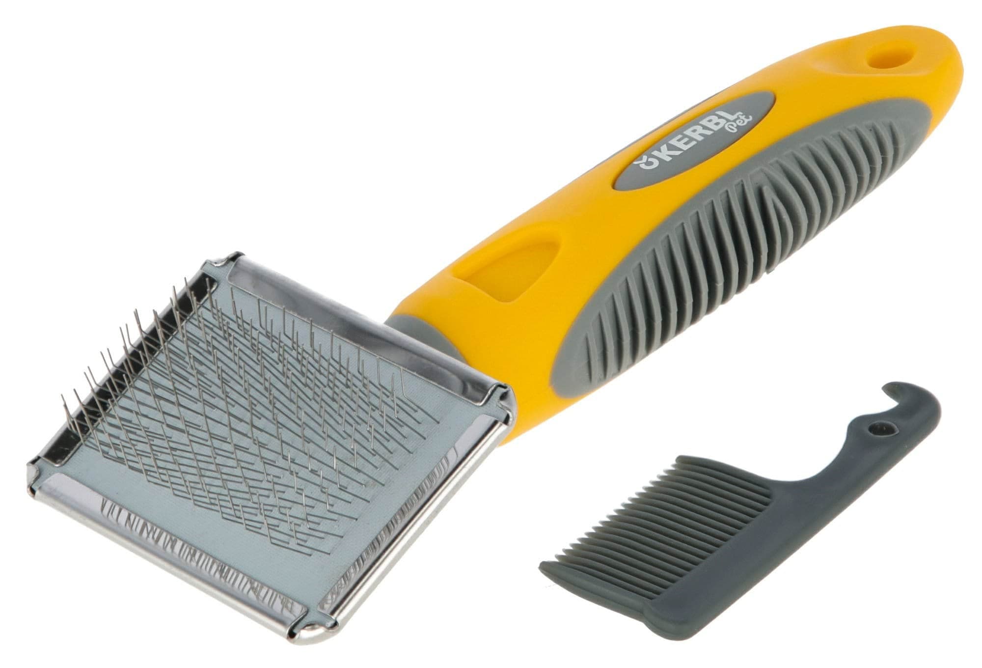 Szczotka dla gryzoni z miękkimi ząbkami i grzebieniem, 16 x 6 cm