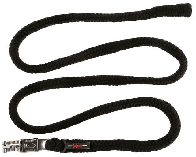 Uwiąz dla konia ClassicSoft, bezpieczny karabińczyk, czarny 200 cm