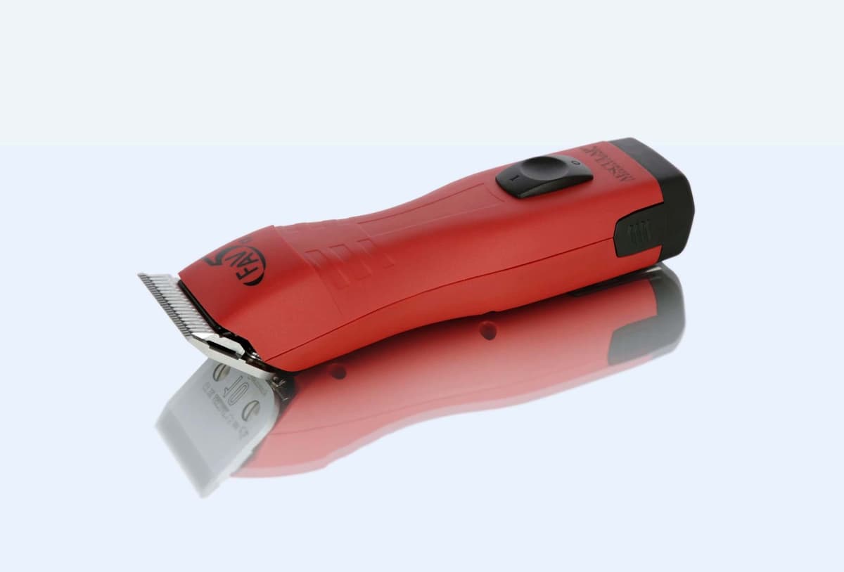 Maszynka do strzyżenia FAV5 CL - małe zwierzęta, czerwony