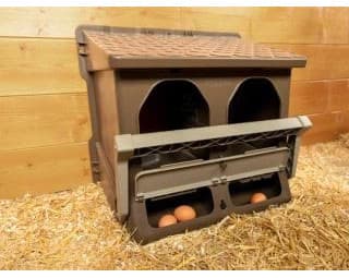 Skrzynka lęgowa Kebl, 52 x 59 x 53 cm, brązowa